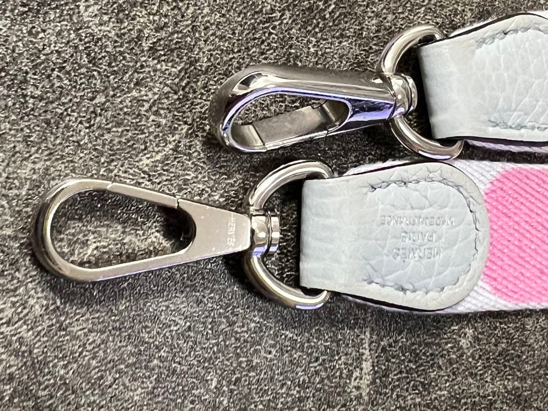 エルメス　バンドリエール　ブルーペール