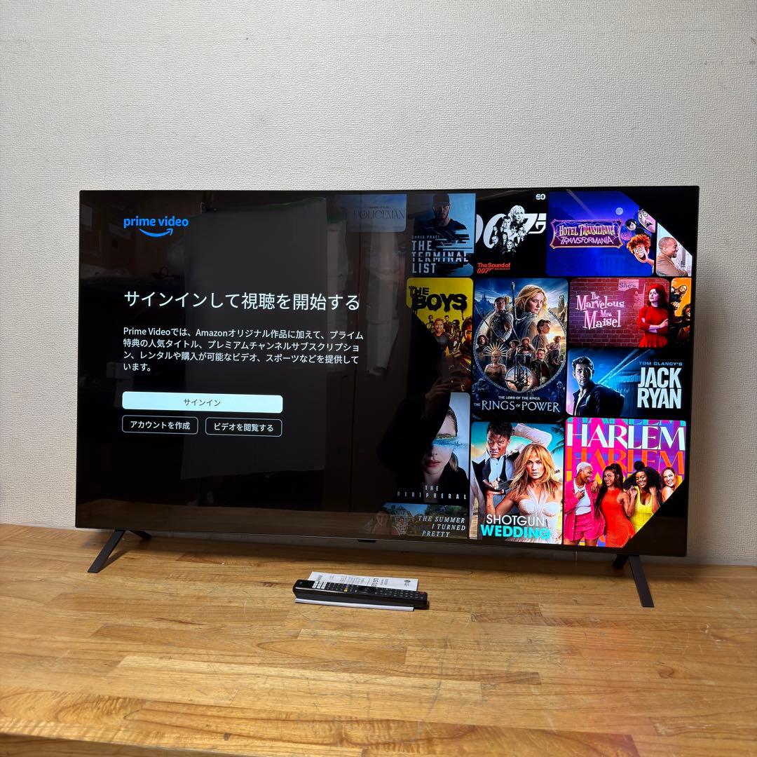 LG 55V型 4K 有機EL テレビ OLED55B4PJA 2024年製