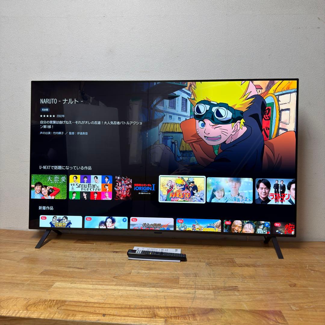 LG 55V型 4K 有機EL テレビ OLED55B4PJA 2024年製