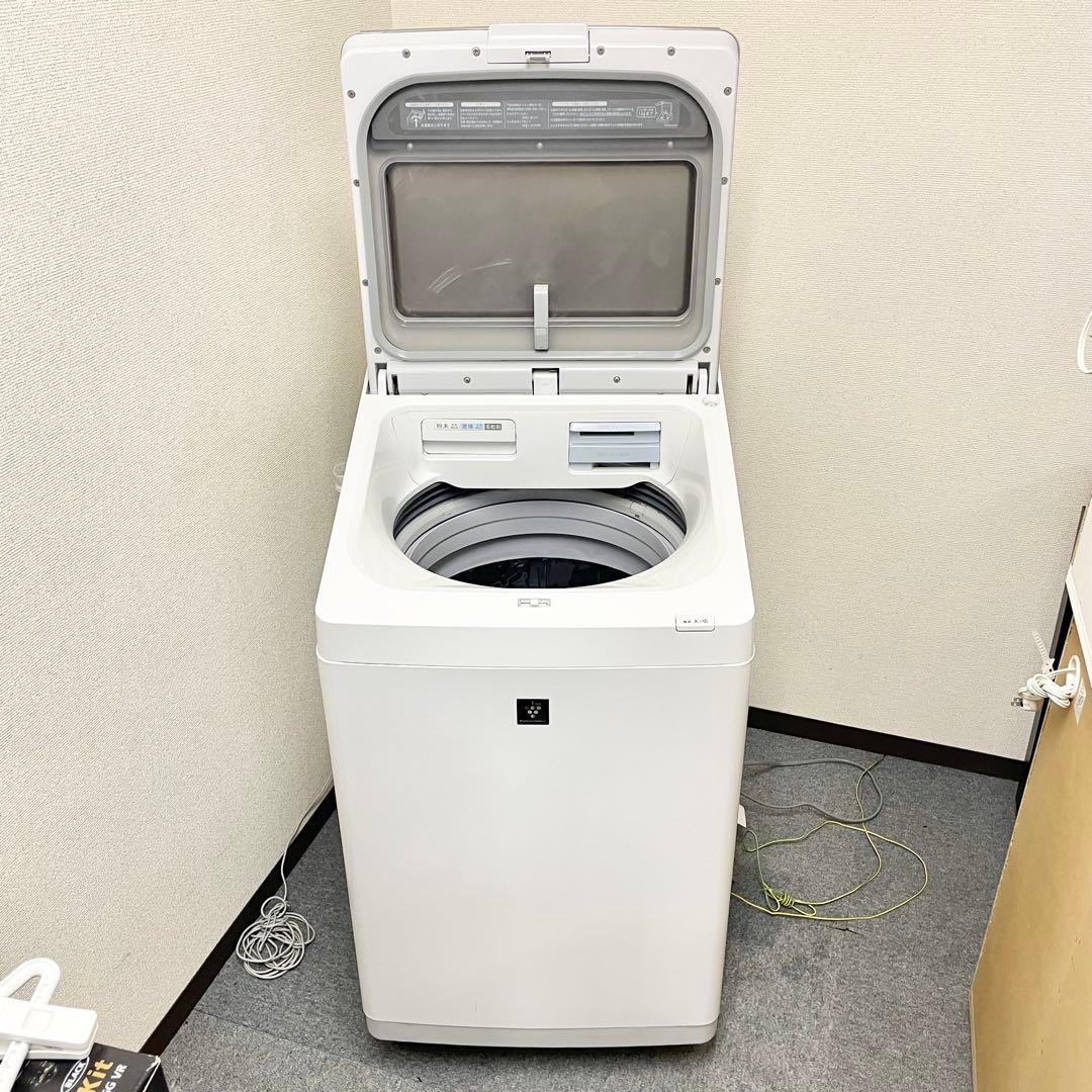 SHARP 洗濯乾燥機 ES-PW11F-N 11kg/6kg 穴なし槽洗濯機F