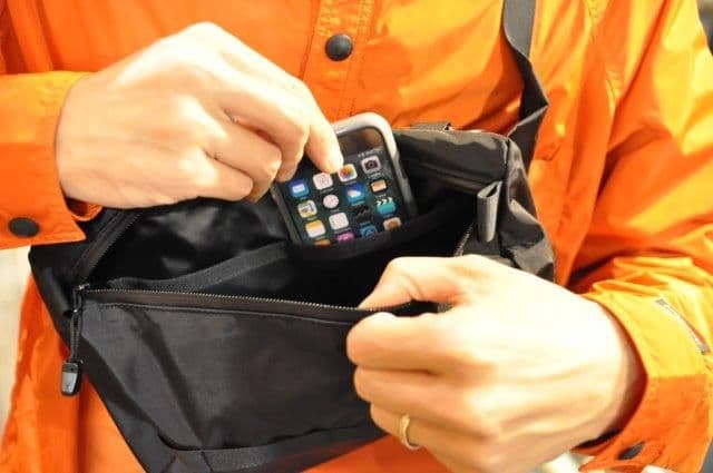 【新品】FAIRWEATHER ハンドルバーバッグ　ネイビー