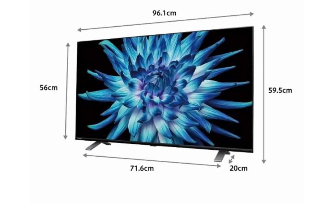 m*y様 東芝 レグザ REGZA 43型4Kテレビ