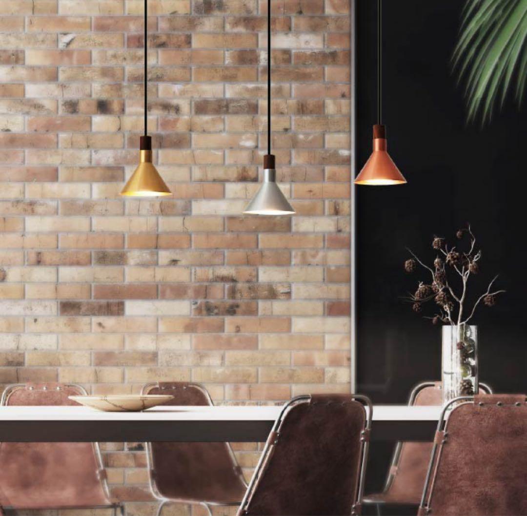 美品　Epoca エポカ LED ペンダントランプ ペンダントライト　ブロンズ