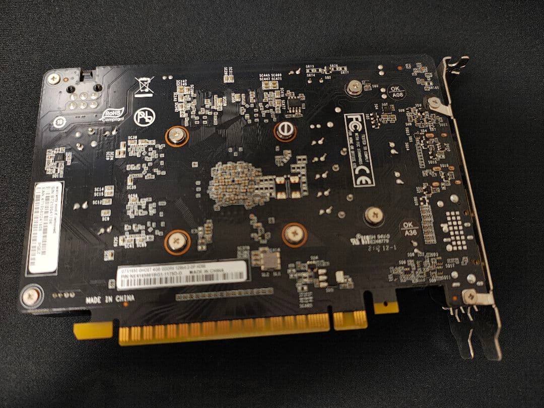 GAINWARD GeForce GTX 1650 4GB グラフィックボード