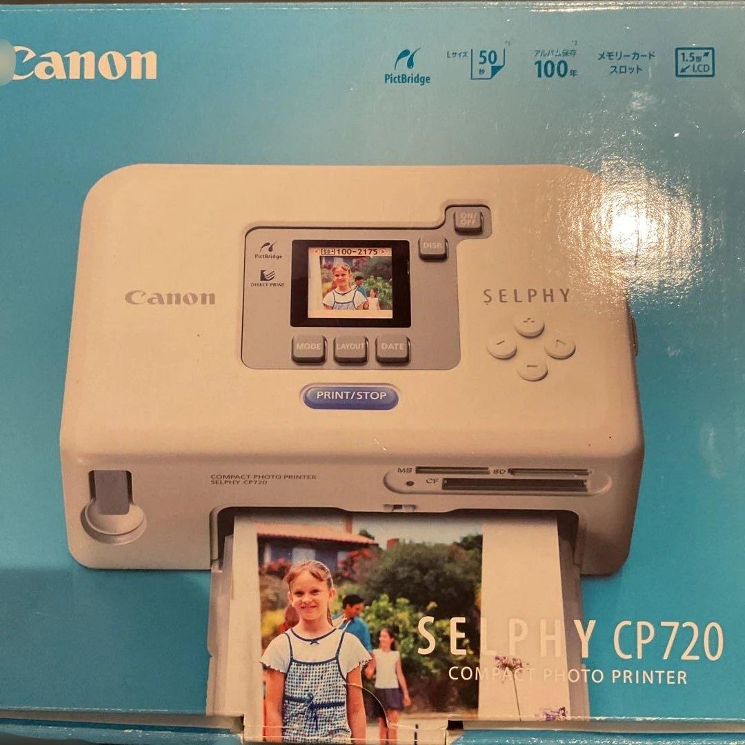 Canon SELPHY CP720 コンパクトフォトプリンター&用紙