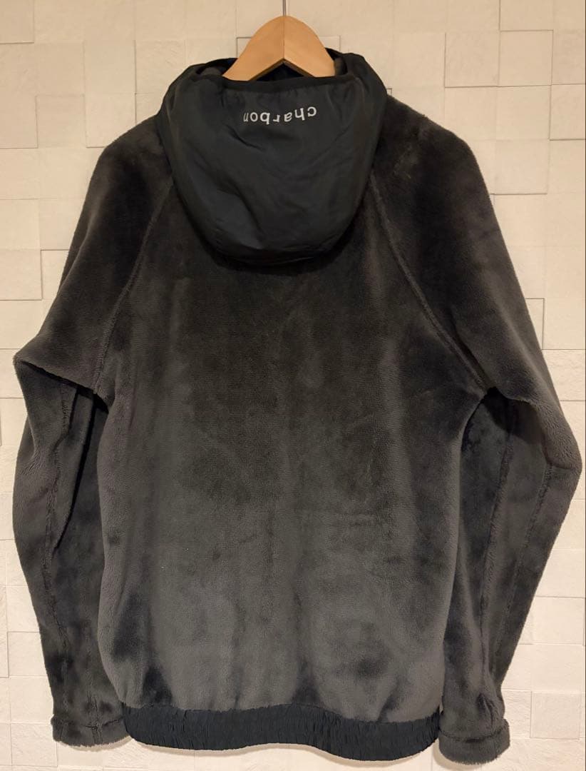 charbon シャルボン SHAGGY FLEECE ZIP PARKA