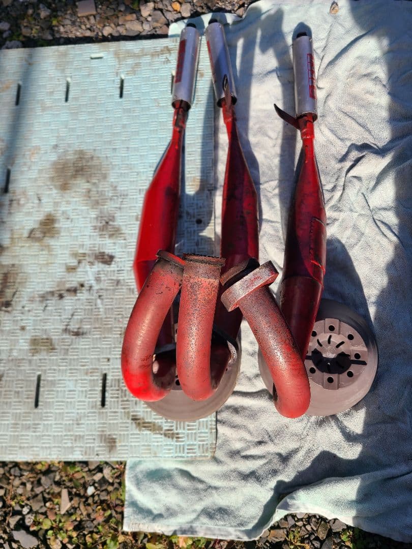 y*t様 KH250 250SS 350SS 爆竹 アルミサイレンサー