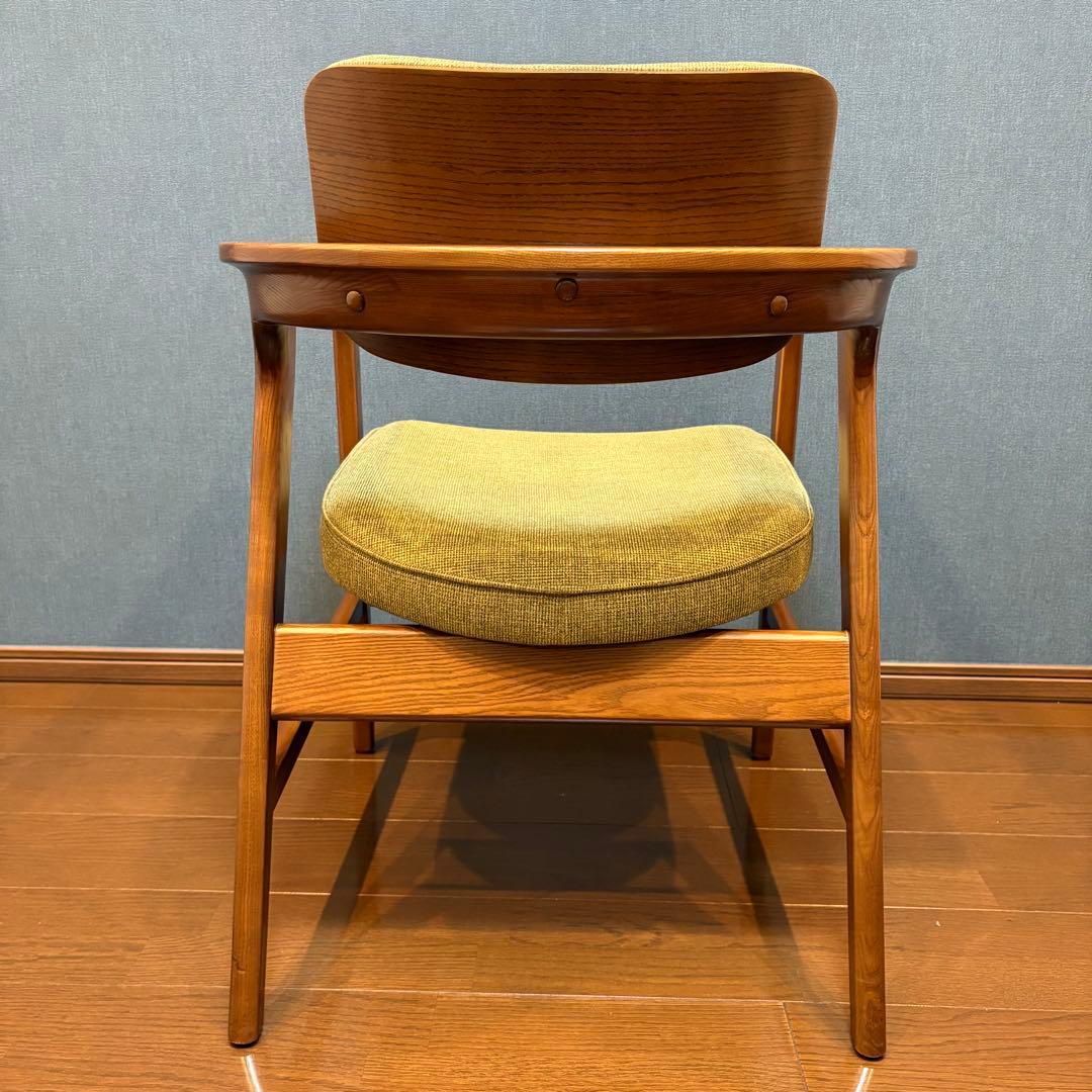 アクメファニチャー　ワーナーアームチェア　グリーン