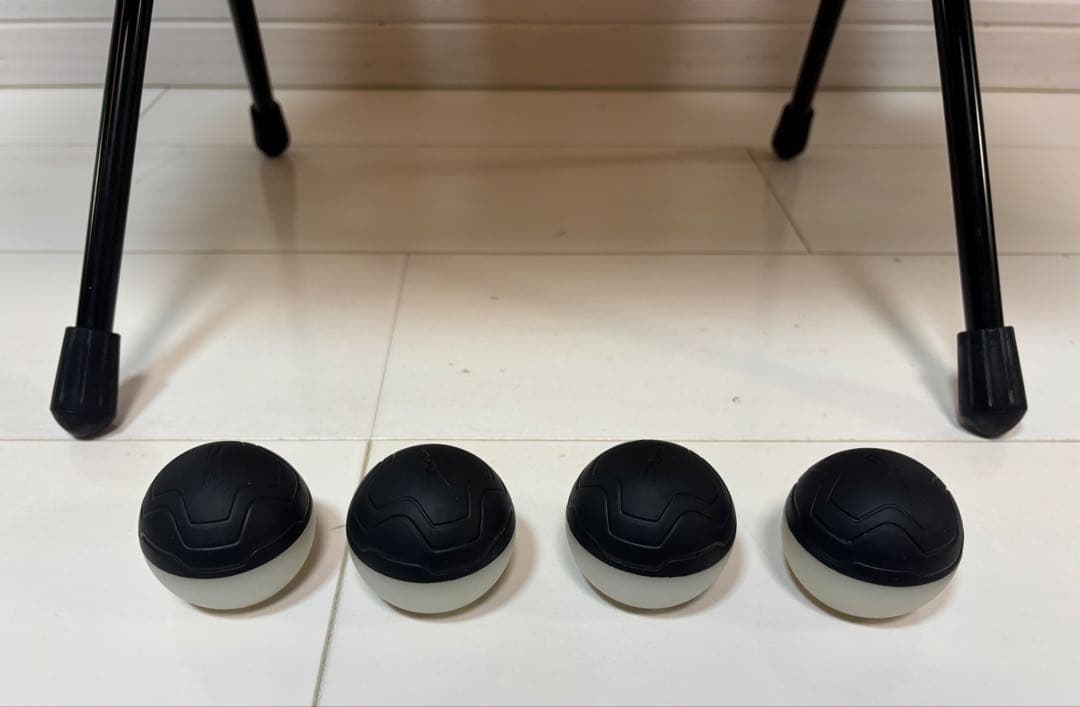 Helinox チェアワン ホーム デコ & ビーチ イエローボールフィート4個