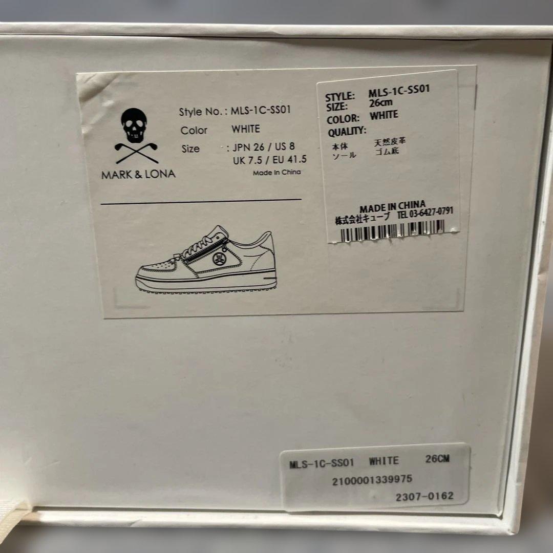 akkun美品★MARK & LONA ゴルフシューズ マークアンドロナ