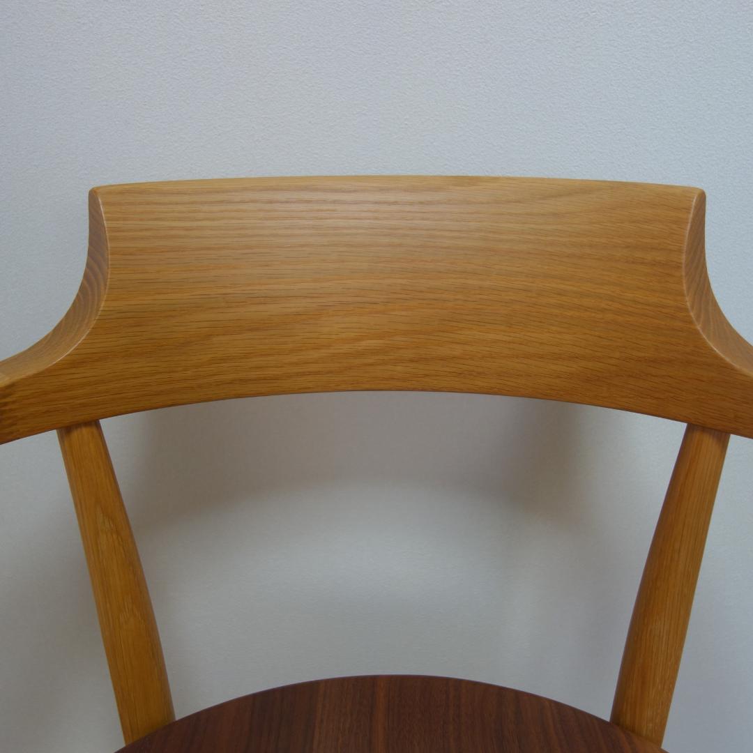 HIDAクレセントアームチェア②メーカー保証 中SG262A　OWA希少ツートン