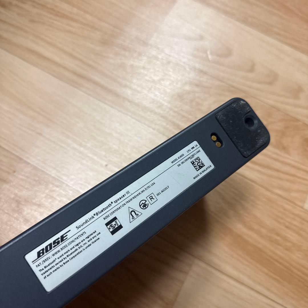 スピーカー・ウーファー Bose SoundLink Bluetooth speaker III