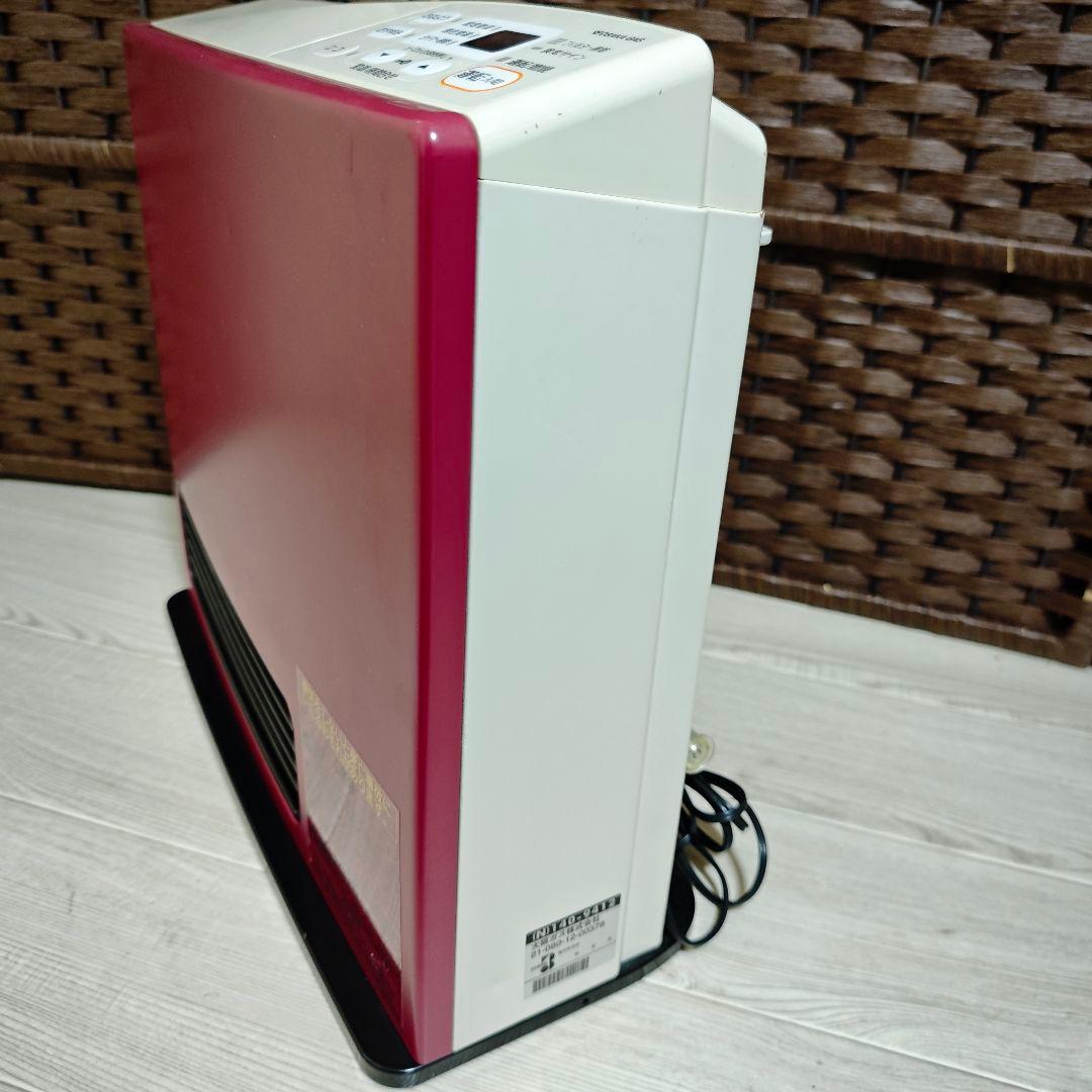 【美品】リンナイ RC-M2401E ガスファンヒーター 都市ガス用 レッド