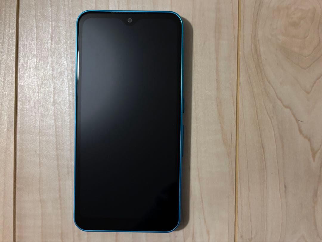 新品未使用/arrows We ターコイズ　スマートフォン/箱無し