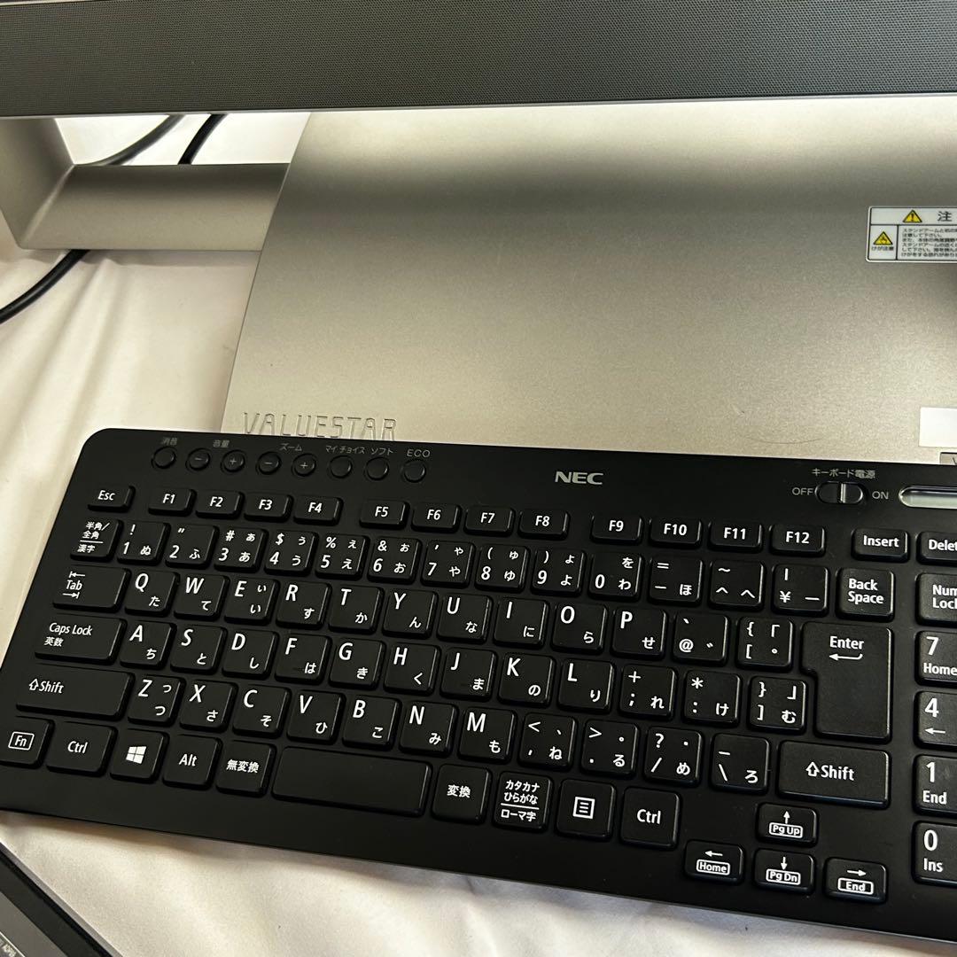 【専用】NEC デスクトップPC VALUESTAR VN770 レッド モニタ