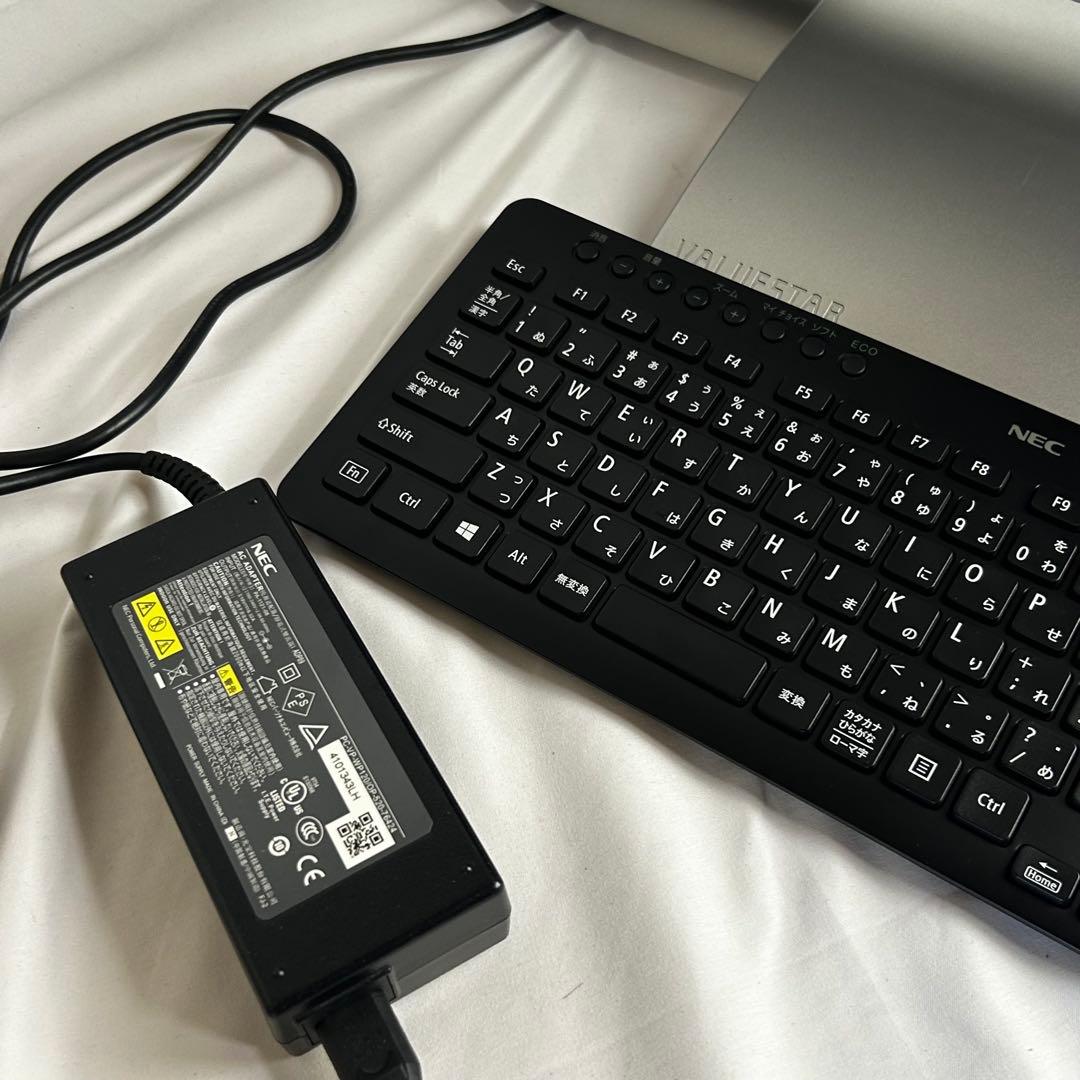 【専用】NEC デスクトップPC VALUESTAR VN770 レッド モニタ