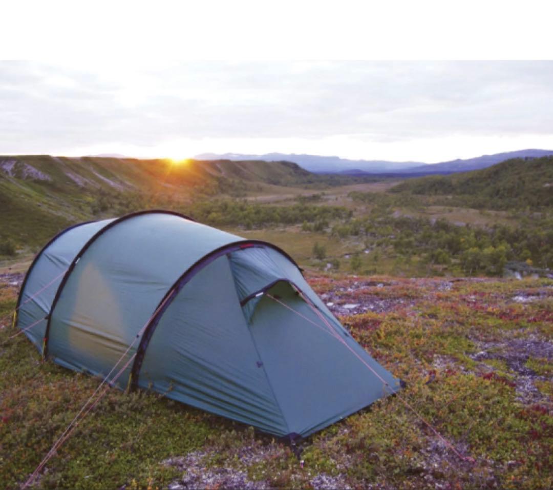 HILLEBERG KAITUM 3 GT テント グリーン フットプリント付