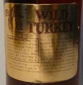 ワイルドターキー12年ゴールドラベル750ml（ヴィンテージ）