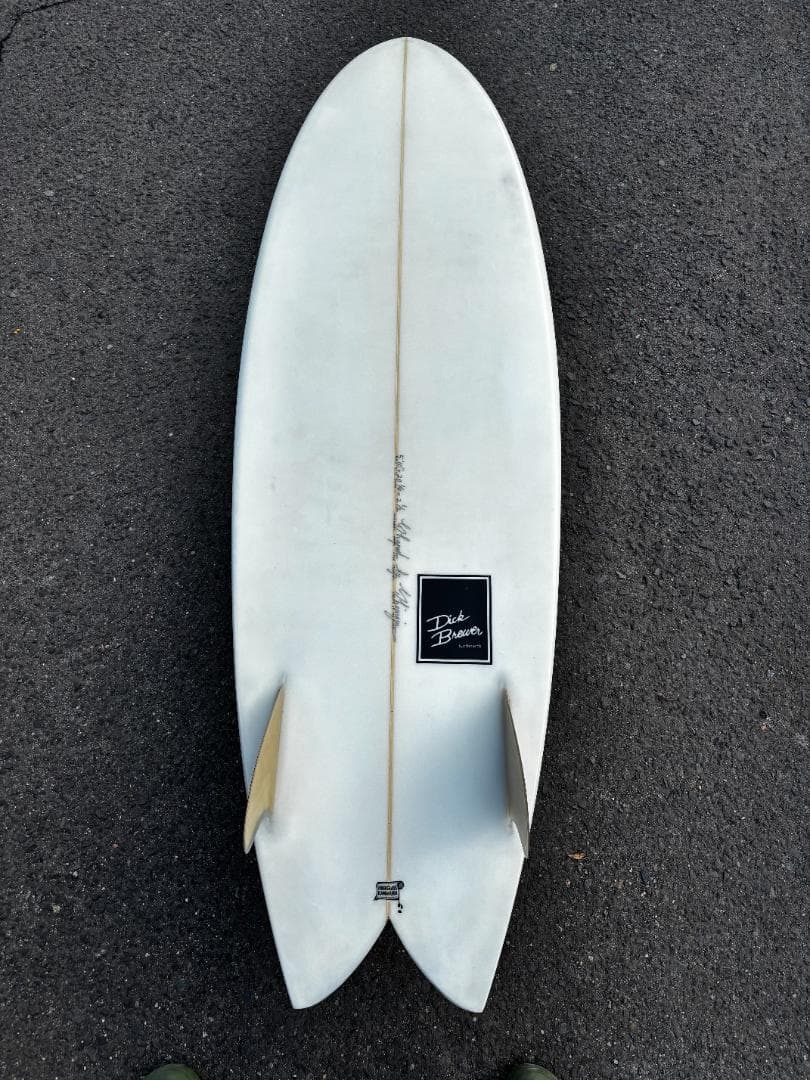 サーフィン・ボディボード DICK BREWER FISH FLOW model 5.10 PU