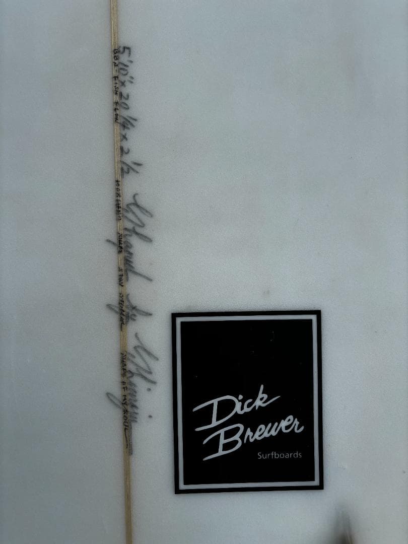 サーフィン・ボディボード DICK BREWER FISH FLOW model 5.10 PU