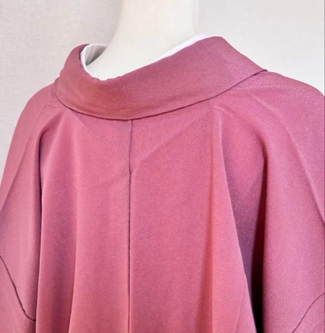 洗える着物　袷　色無地　さんび　東レシルック　156㎝ 2625