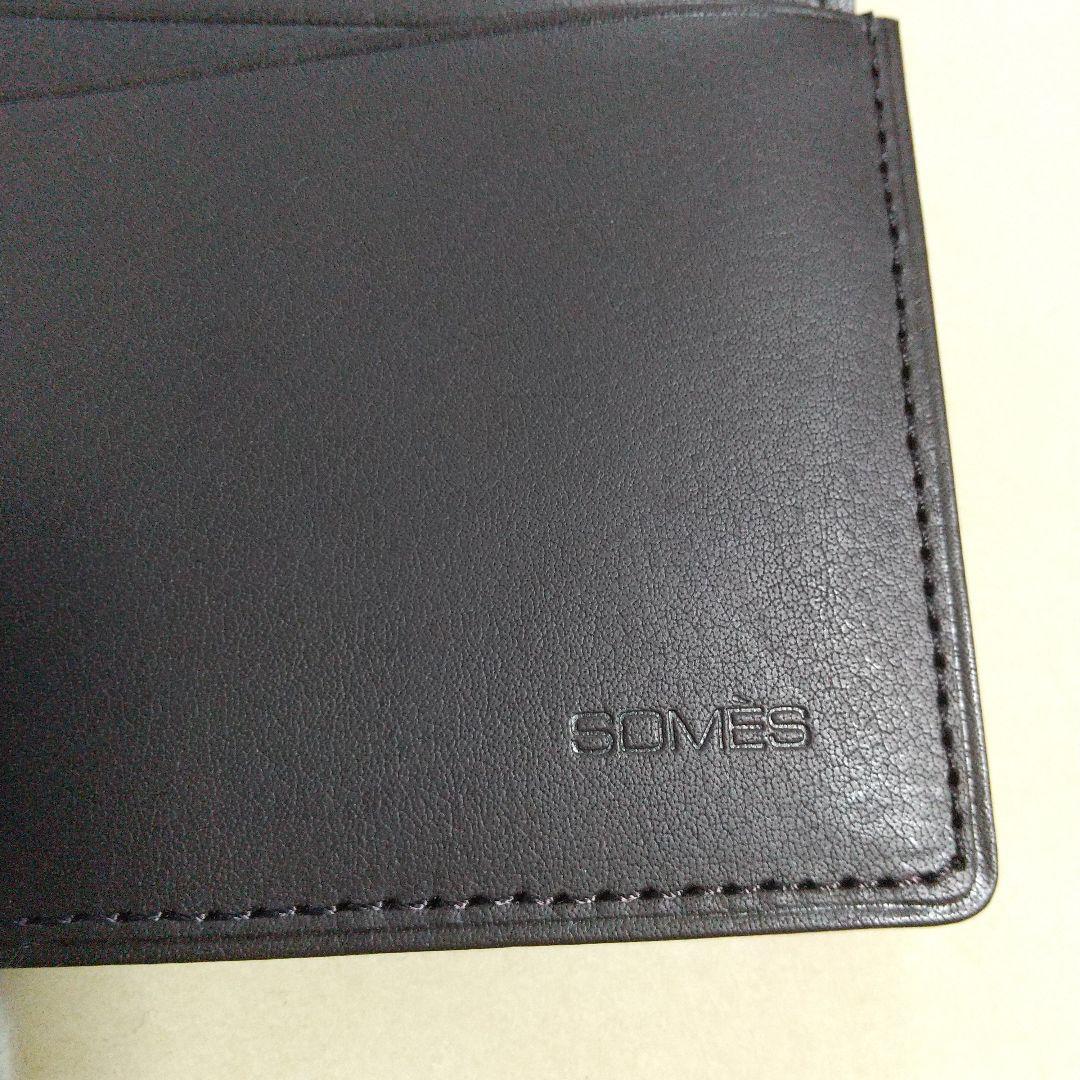 新品同様 SOMES SADDLE ホリグループ 名刺入れ コードバン