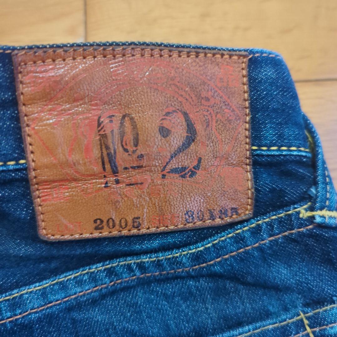 EVISU デニム　かもめペイント　エヴィス　えびす