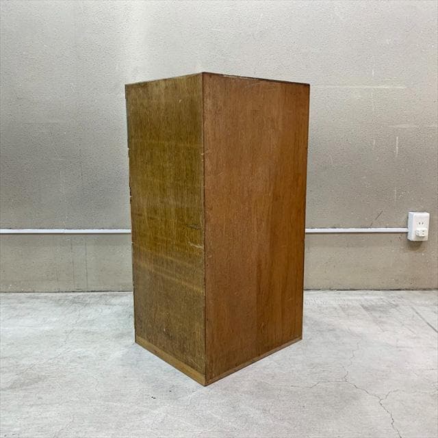 昭和レトロ古家具カラーサイドチェスト