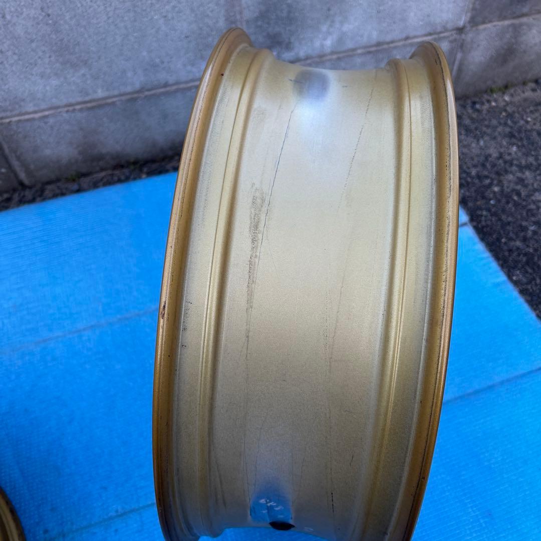 【z900rs用】50th純正ホイール 前後セット