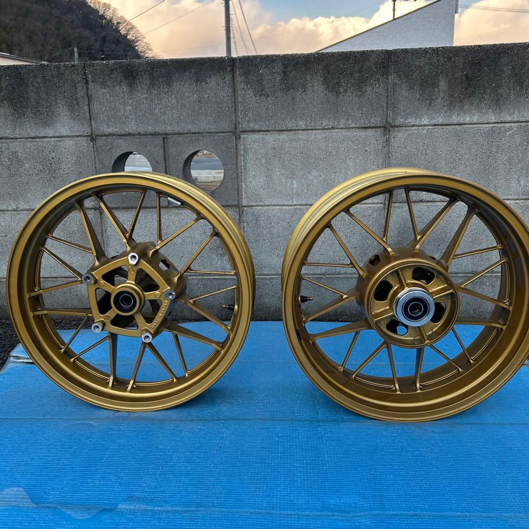 【z900rs用】50th純正ホイール 前後セット