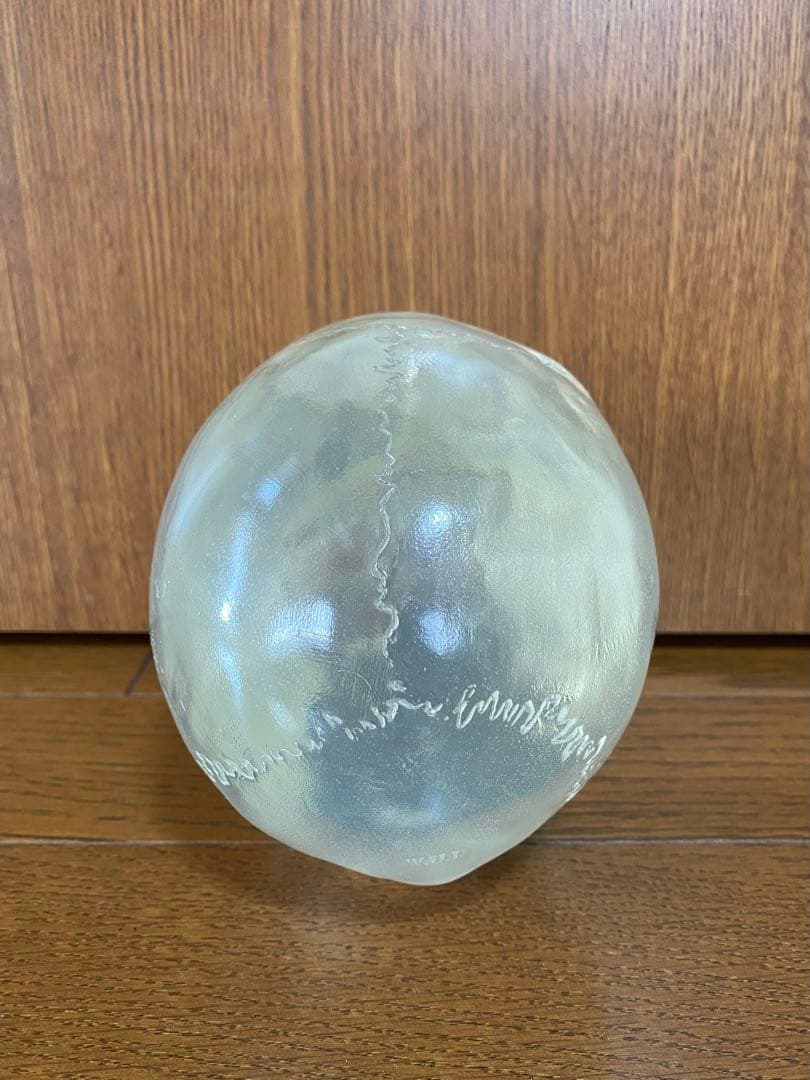 骸骨 スカル 頭蓋骨 ドクロ 髑髏 ガイコツ 置物 インディジョーンズ クリア