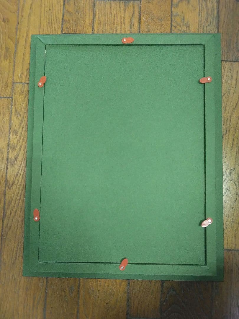 黒い木製油彩額縁F4