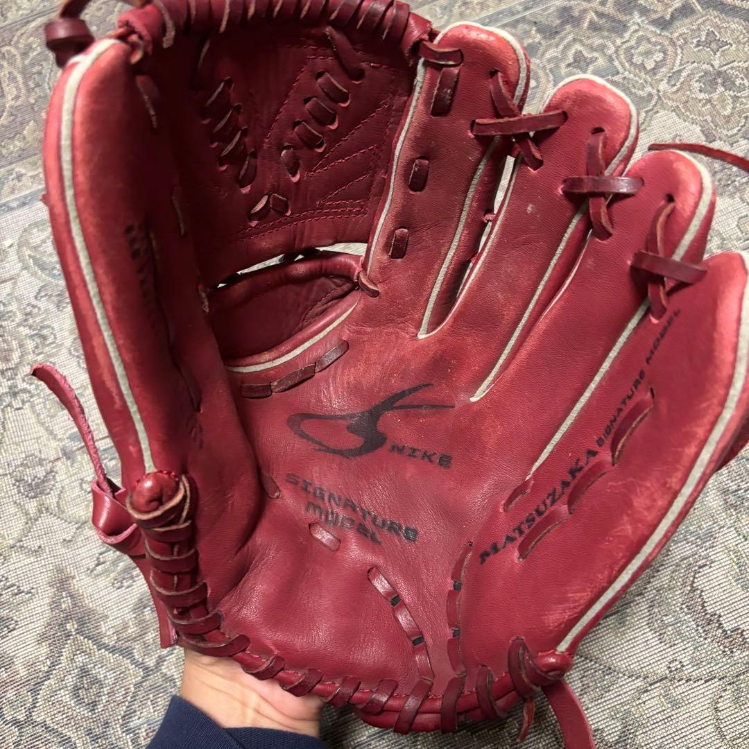 【超激レア】NIKE 軟式大人用　グローブ　松坂大輔モデル　美品