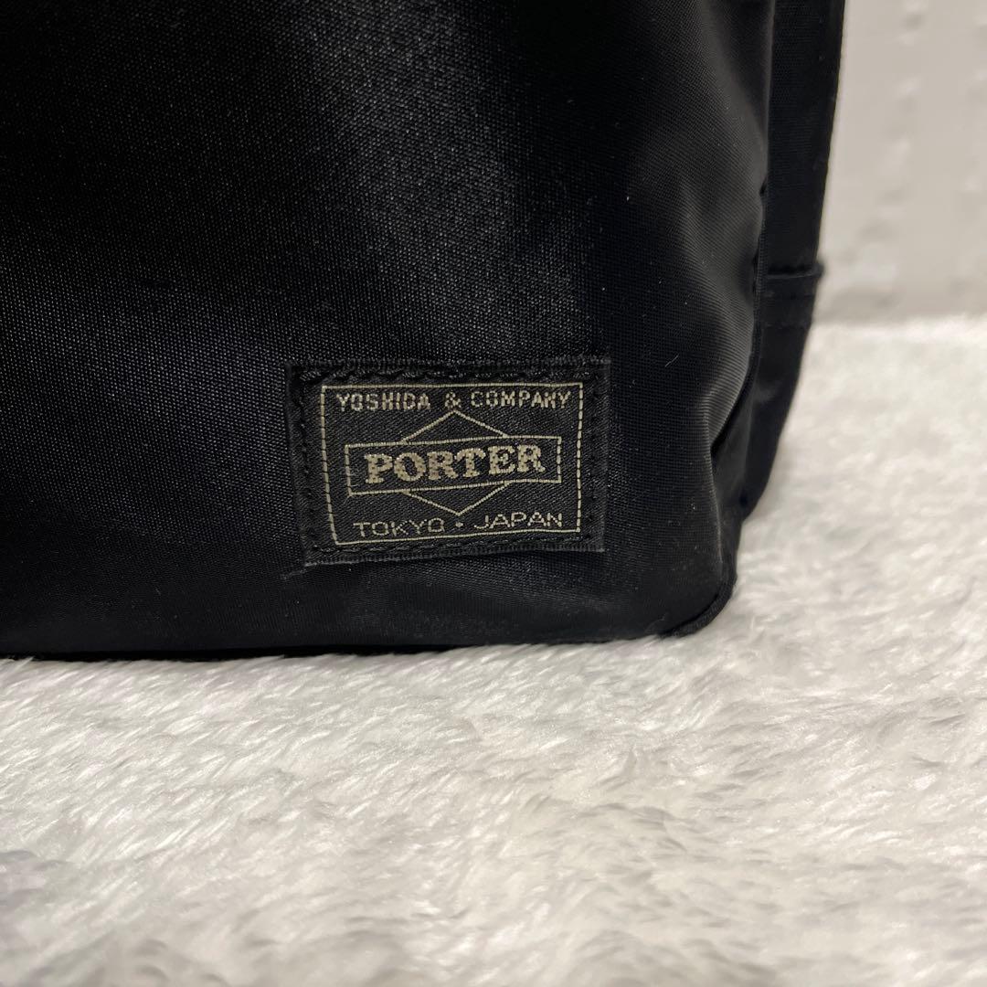 【美品】ポータータイム ビジネスバッグ 2way A4可 ブラック 吉田カバン