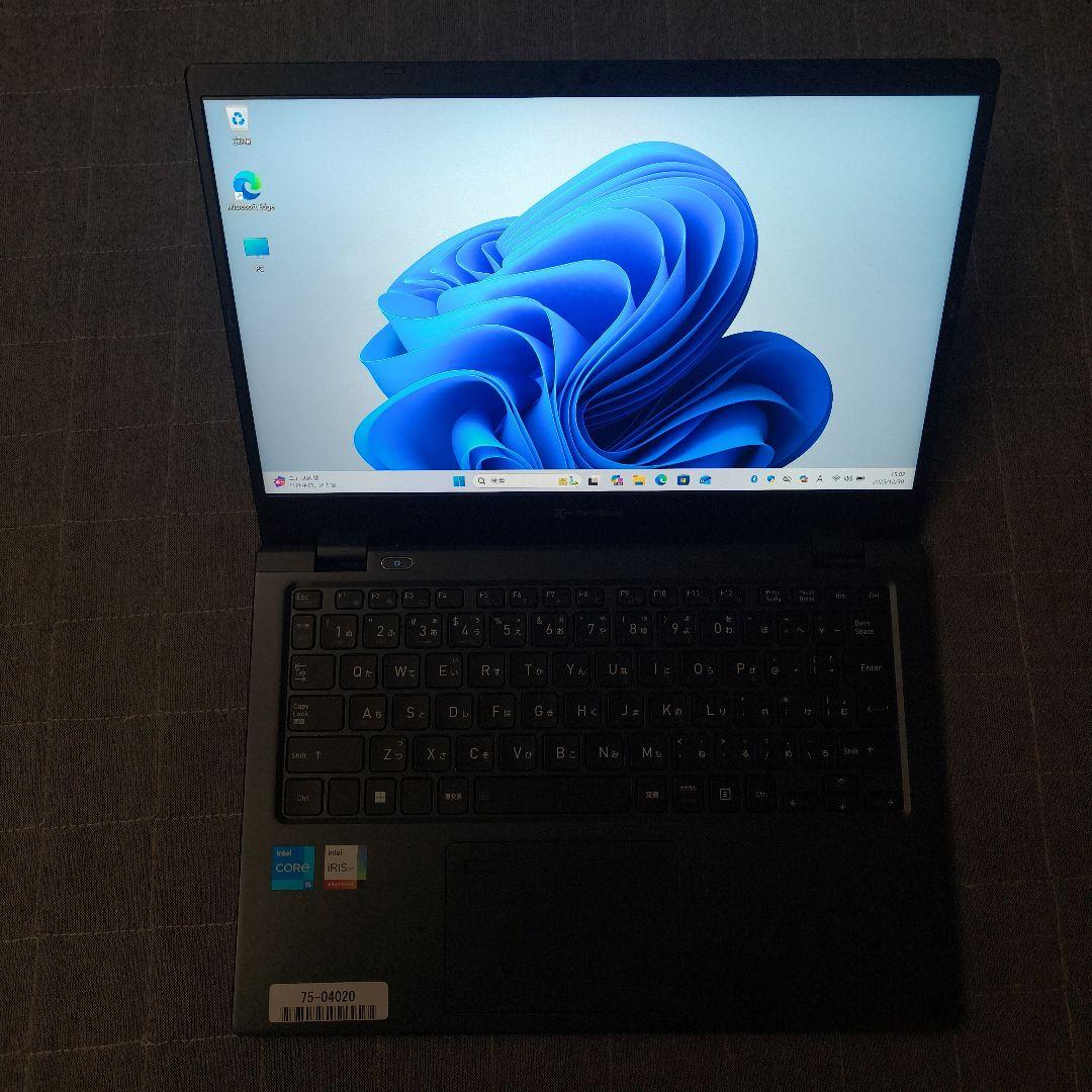 美品 爆速 Dynabook 超軽量 11世代i5 24GB SSD 512GB