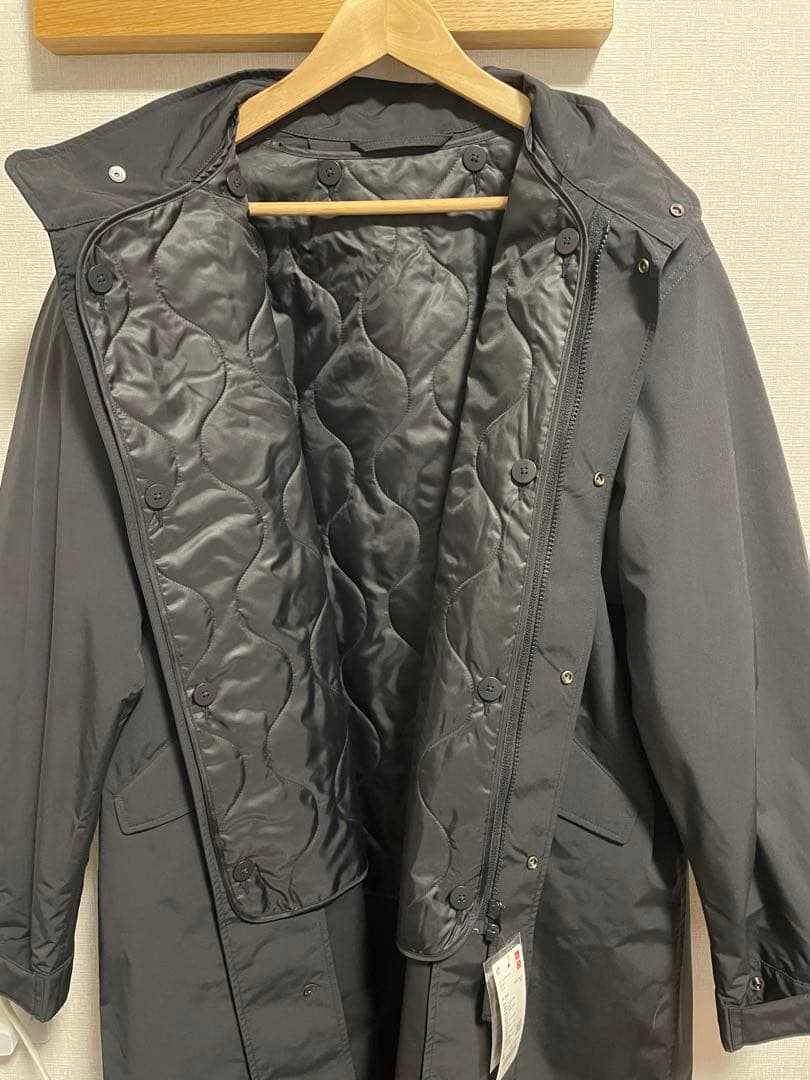 ウインドプルーフ2wayコート ユニクロ