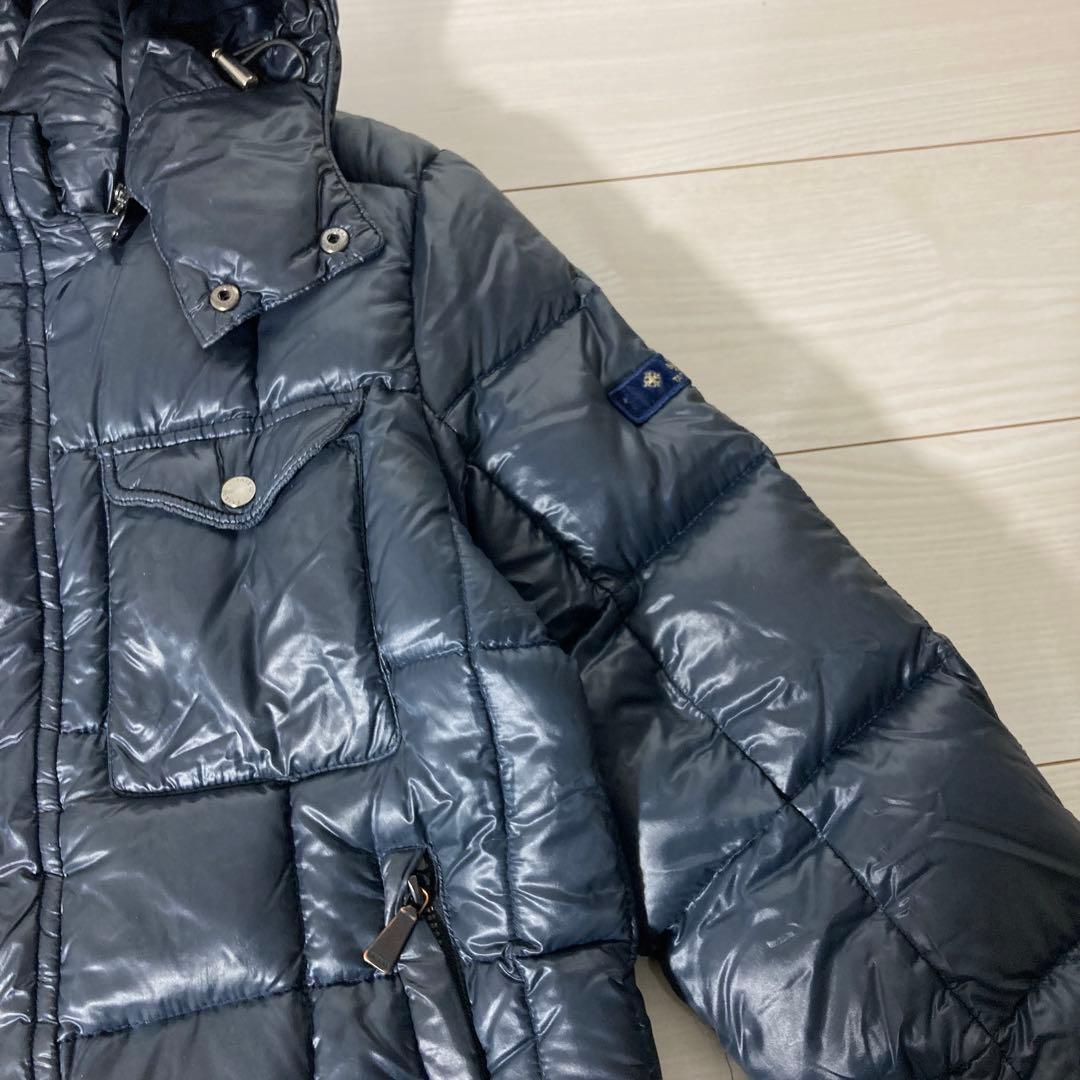 【人気】TATRAS タトラス バラザーノ 光沢 ダウンジャケット 3 ネイビー