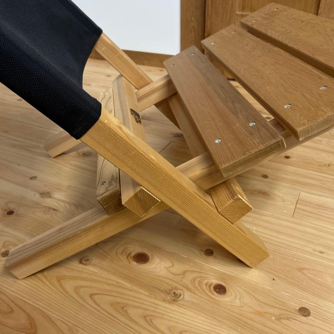 ザノースフェイス ローチェア　木製