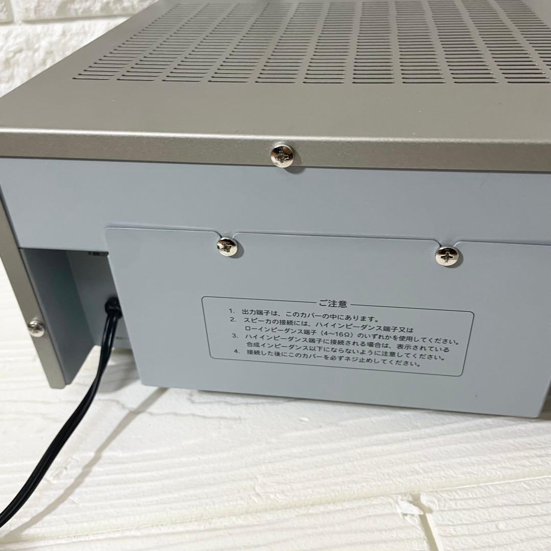 【未使用に近い。】TOA 〔TA-2060〕 卓上型アンプ ６０Ｗ ５局