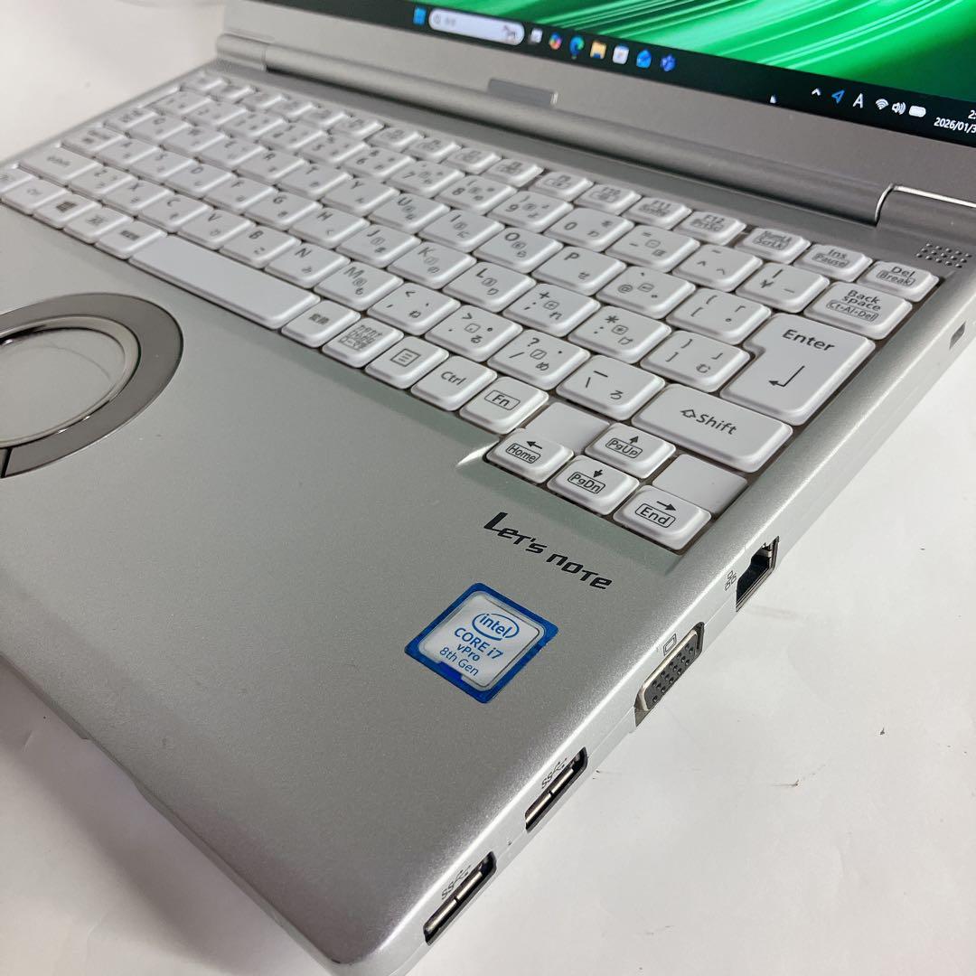 Let's note SV8 /8世代 i7 /16GB 512GB DVD