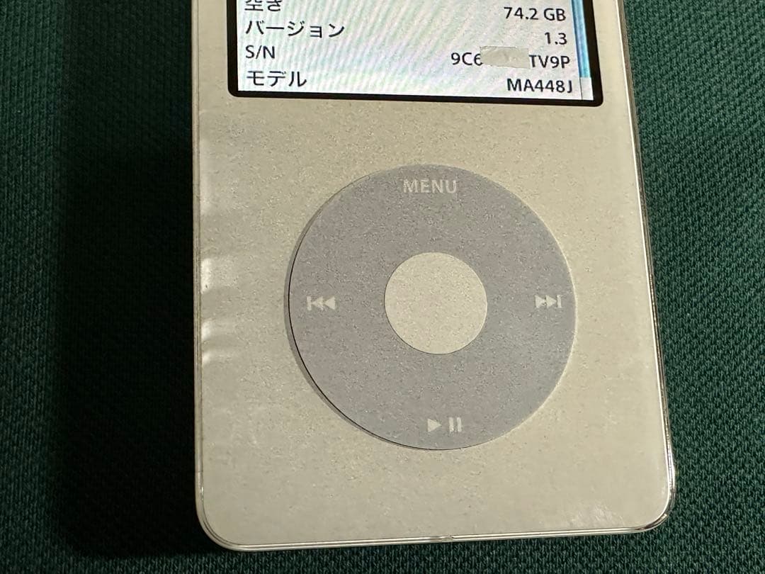 きれいな iPod Classic 5.5世代　80GB MA448J