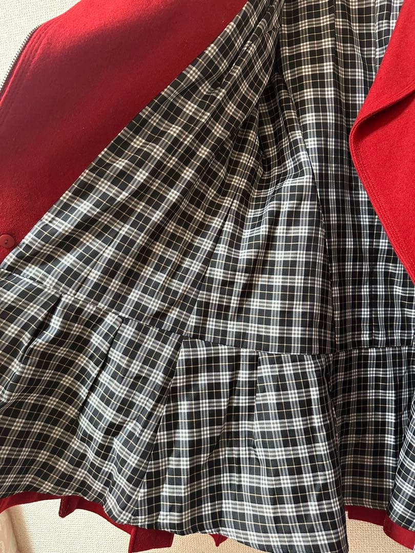 Burberry ブルーレーベル　ミニタリースクールコート