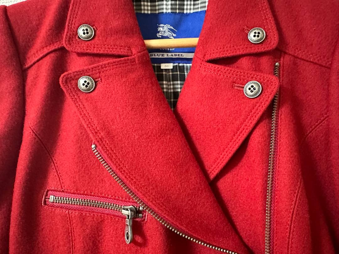 Burberry ブルーレーベル　ミニタリースクールコート