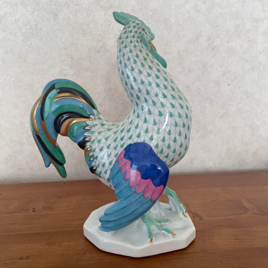 ヘレンド　鳥　陶器置物