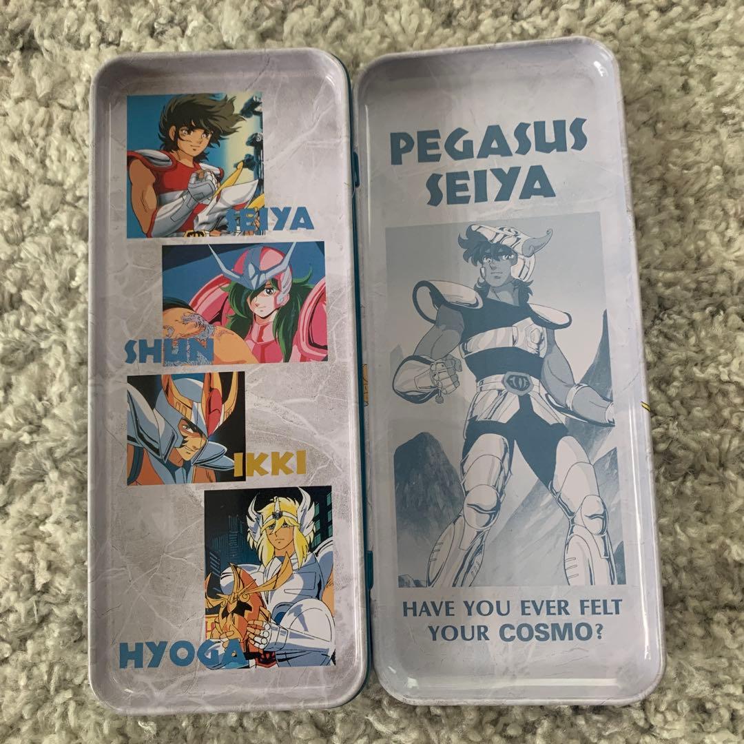 2個セット　聖闘士星矢　缶ペンケース　未使用