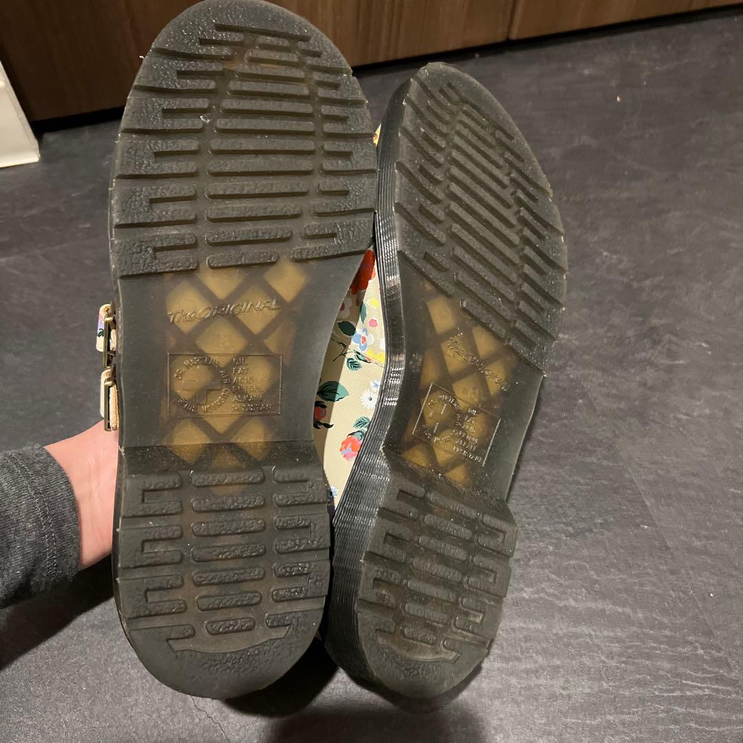 Dr. Martens MSRY JANE 花柄ローファー メリージェーン