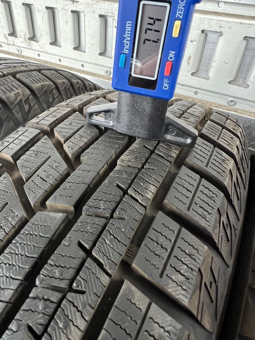 hiroスタッドレス155／65R13 73Qアルミホイールセット深溝