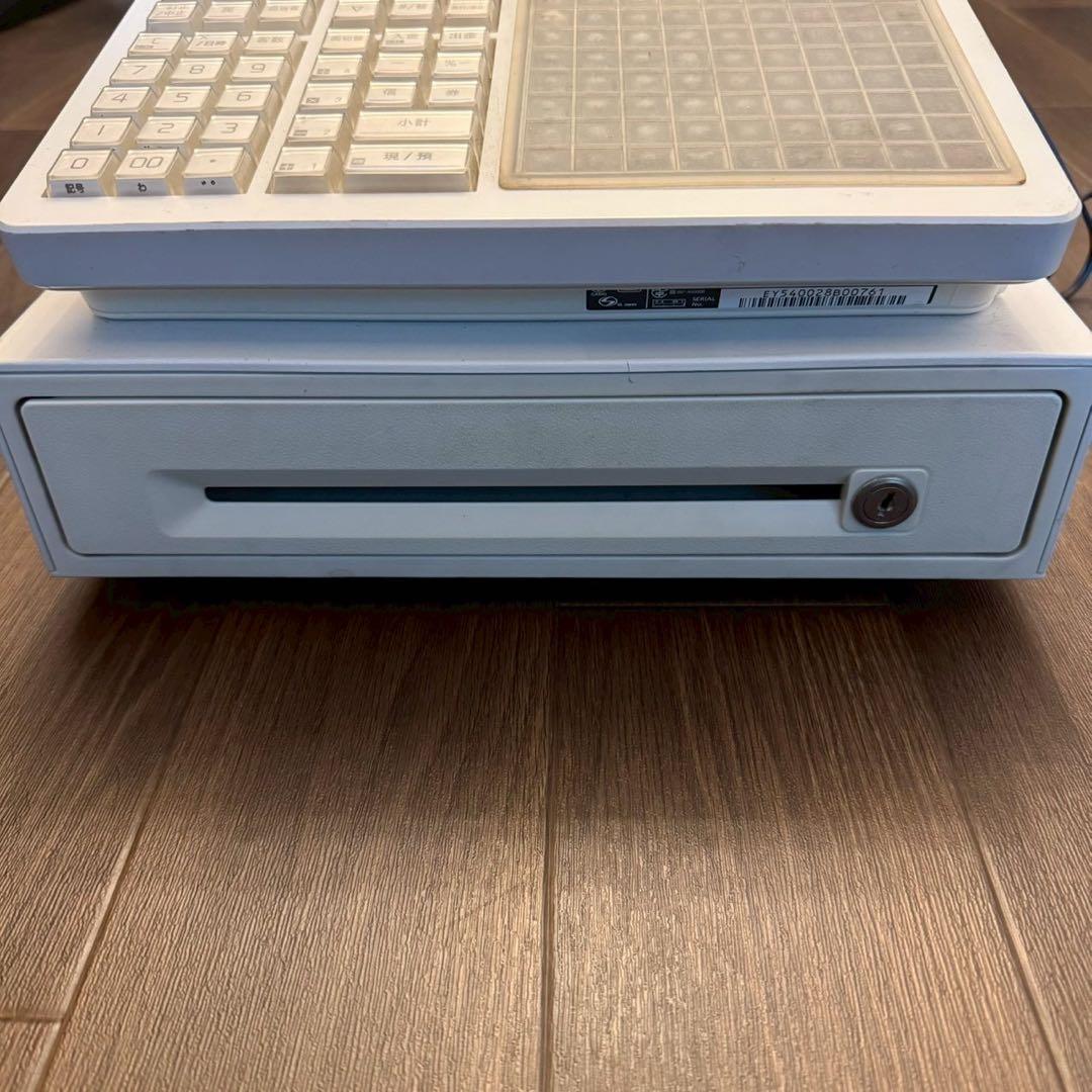 CASIO SR-C550-45WEワンタッチメニュー72種類レジスターホワイト