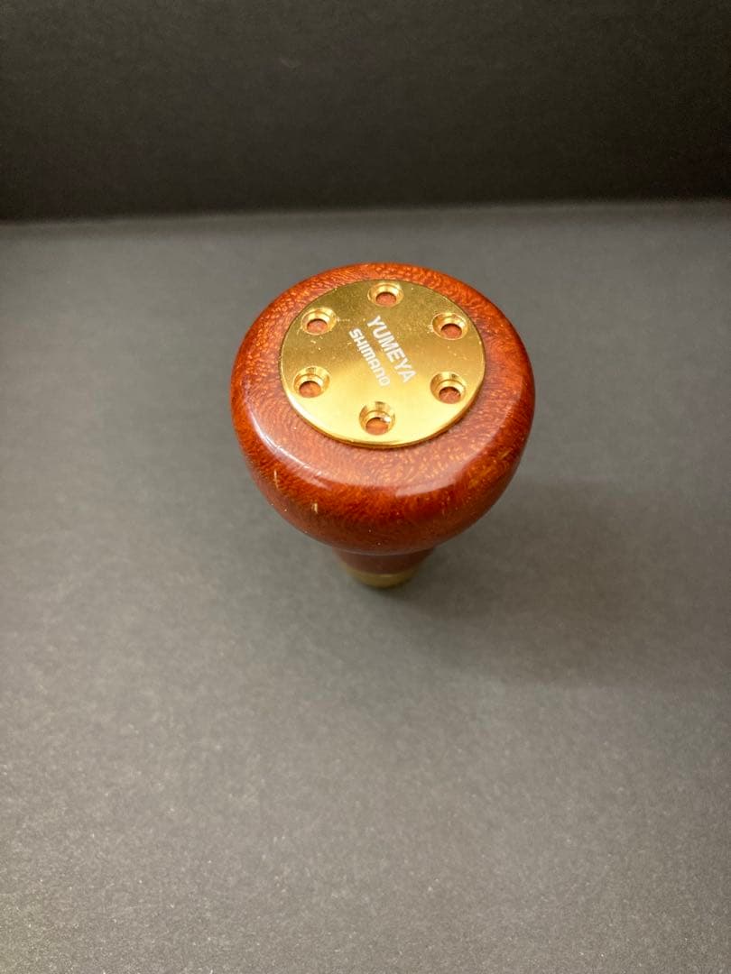 【美品】夢屋 花梨 ハンドルノブ ②