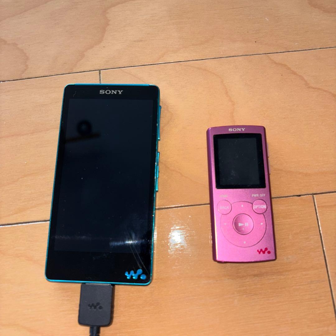 【動作良好】ウォークマン オーディオプレーヤー　本体　セット SONY